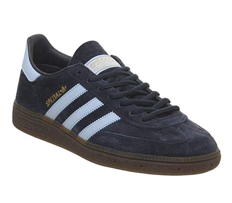 adidas schuhe mit hellblauen streifen|Blaue Schuhe.